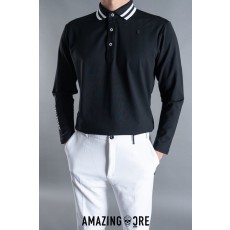 AMAZING_CRE *  기모 카라티셔츠