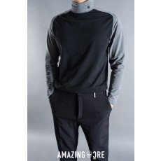 AMAZING_CRE *  배색 하이넥 기모 이너웨어