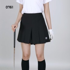 지X어 여자 0761 앞플리츠 치마바지 큐롯 반바지*