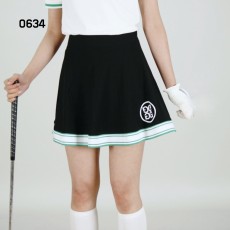 지X어 여자 0634 그린라인 플레어 스커트 치마*