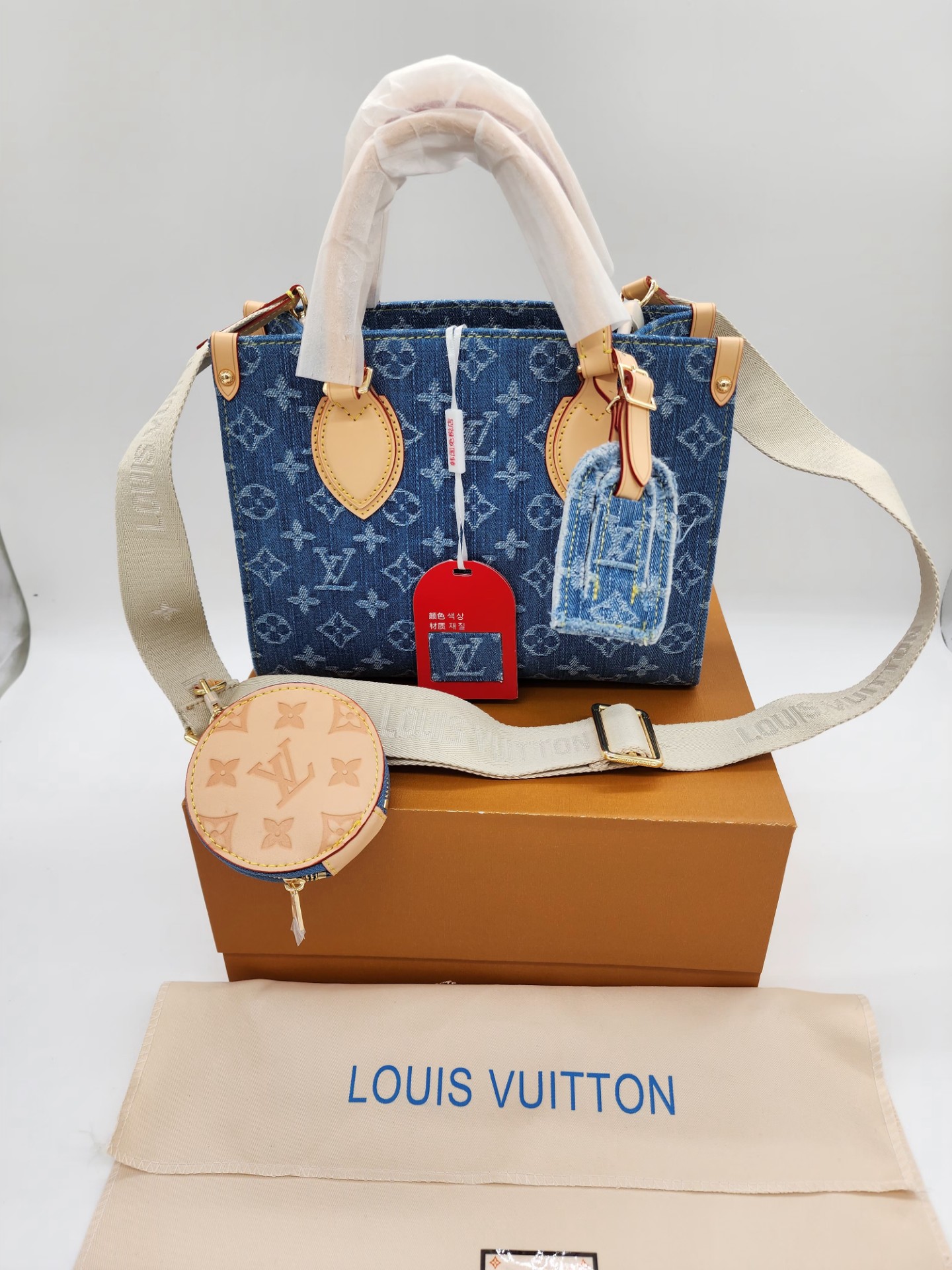 루이비통(LOUIS VUITTON) 데님 온더고백 *