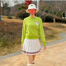 [ MALBON ] 말* Buckets 크루넥 플리스 티셔츠 (WOMEN) *