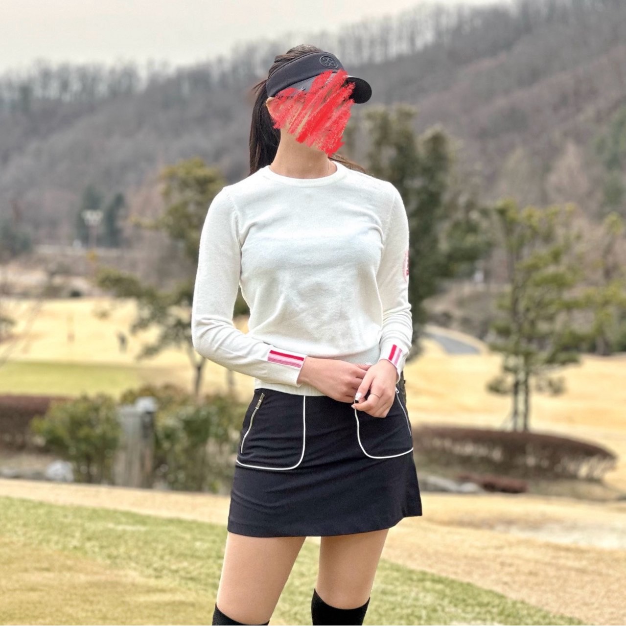 [G/FOR*]  지포* 캐시미어 라운드 스웨터  (WOMAN) *