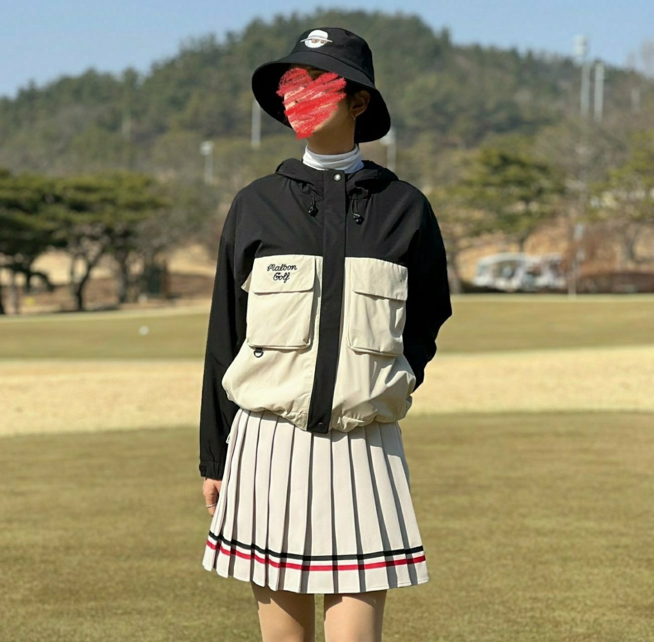 [ MALBON ] 말* Teeing 집업자켓  (WOMAN)*