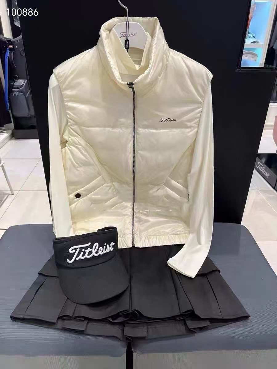 타이틀리스트[TITLEIST] 여성 경량 다운 베스트**