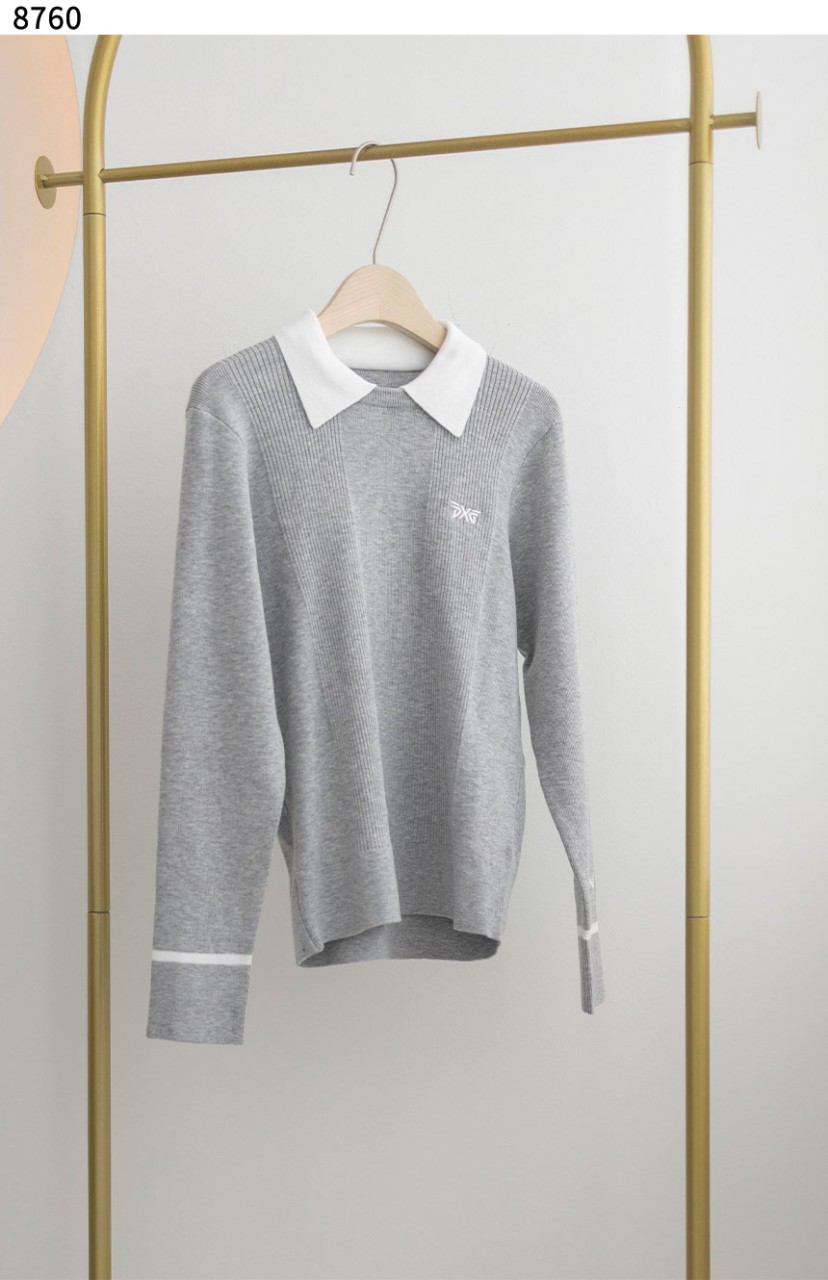 **PXG [PXG] 수입고급 WOMEN COLLAR NECK SWEATER 신상*