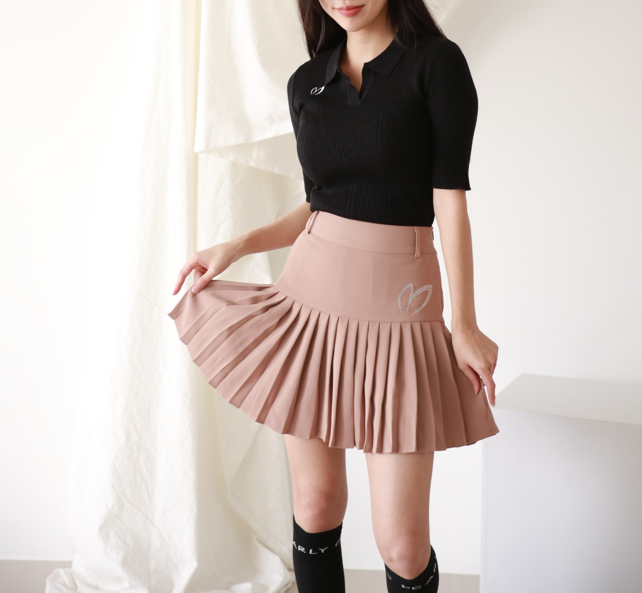 마스터바니  핫피스 프릴스커트*