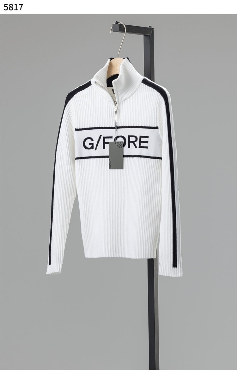 **지포어 [G/FORE] 수입고급 LOGO HIGHNECK SWEATE 니트*