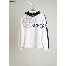 ** [G/FORE] 지포어 빅 써클 G's 로고 테리 저지 후드 티셔츠*