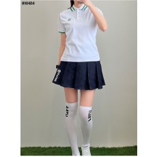 [G/FORE] 지포어 매장판 여성 투톤 카라 피케 폴로티셔츠*