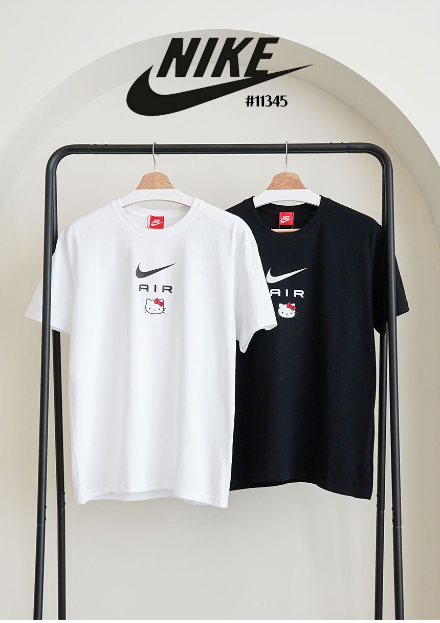[NIKE] 나이키 X 헬로키티 NRG 에어 라운드 반팔 티셔츠 *