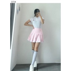 ** [G/FORE] 지포어 수입고급 화이트라인 플리츠 스커트 *