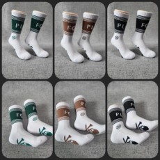 FORE PLAY MIXED STRIPE CREW SOCKS * YO83505