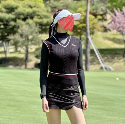 [ Titleist ] 타이틀 리스* 케이블 패턴 베스트 (WOMEN)