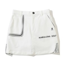 마-크앤로나 [M&L] 정로스급 * W GN SQUARE LOGO POINT SKIRT