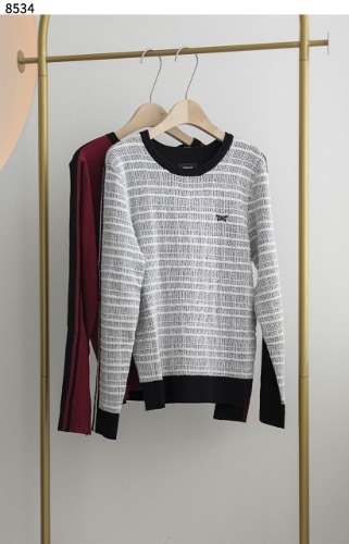 PXG [PXG] 수입고급 WOMEN TWEED R-NECK SWEATER 신상